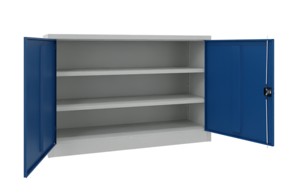 Pavoy Flügeltürenschrank mit Vollblechtüren 1500 x 500 x 1000 mm