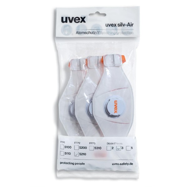Atemschutzmaske uvex silv-Air premium 5210 FFP2