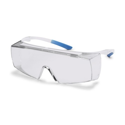 uvex-schutzbrille-buegelbrille-9169500-super-f-otg-cr-weiss-hellblau-autoklavierbar-adesatos