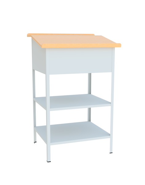 Pavoy Stehpult 700 x 600 x 1200 mm, offene Ausführung
