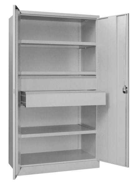 Pavoy Schwerlastschrank ohne Trennwand, 3 Böden, 3 Schubladen