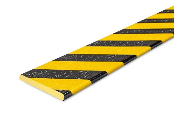 Knuffi® Flächenschutz Typ MiniGiant, selbstklebend, gelb/schwarz, 1 m