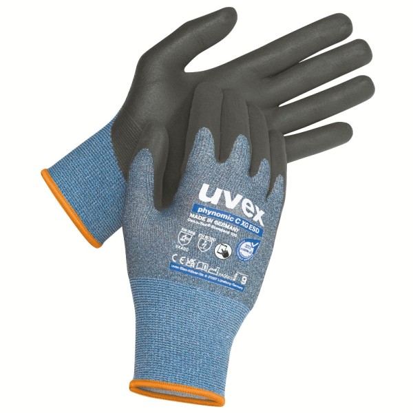 Schnittschutz-Handschuhe uvex phynomic C XG ESD