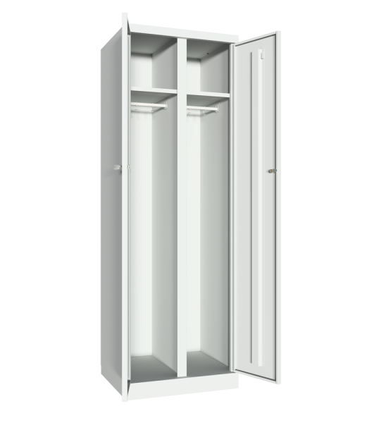 Pavoy Kleiderschrank mit aufschlagenden Türen 600 x 500 x 1800 mm