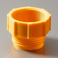 Gewindeadapter PP, außen/innen, Tri-Sure - 2" BSP, orange Gewindeadapter PP, außen/innen, Tri-Sure - 2" BSP, orange