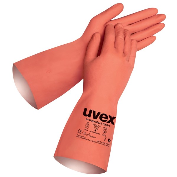 Chemikalien-Schutzhandschuhe uvex profaprotect CN34