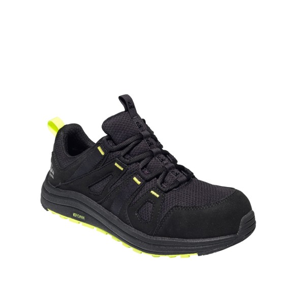 Sicherheitsschuhe EMMA E-BOUNCE Black/Lime S1PS SR FO HRO ESD