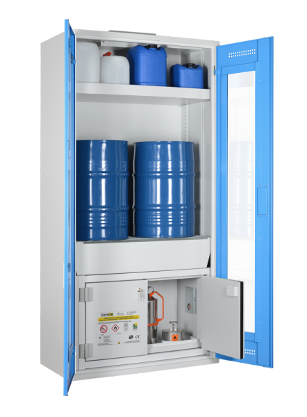 Lacont Chemikalien- und Giftschrank CHS 950-2FAS GL / SiB 30