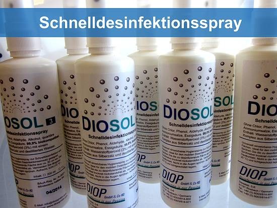 Diosol Wasserstoffperoxid Desinfektionsspray