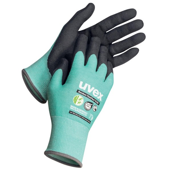 Schnittschutzhandschuhe uvex Bamboo TwinFlex® D SG