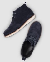 Dunderdon Casual Line Sicherheitsstiefel Chukka F6 Keilform, dunkelblau Dunderdon Casual Line Sicherheitsstiefel Chukka F6 Keilform, dunkelblau