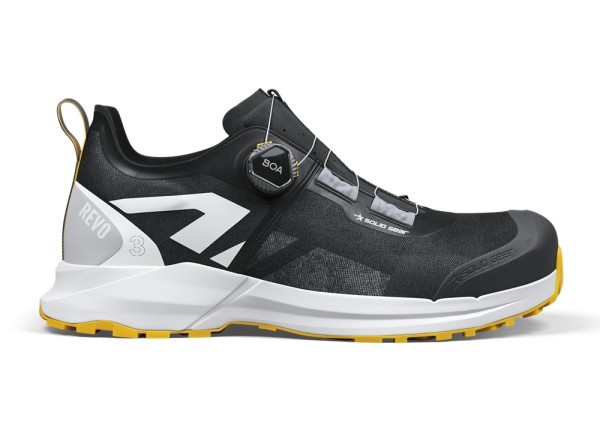 Sicherheitsschuhe Solid Gear Revo 3 Air Low schwarz/gelb S1PS