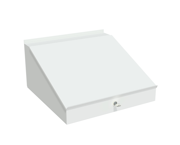 Pavoy Aufsatzpult gepulvert für Schrankbreite 500 mm