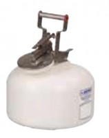 Justrite Selbstschließende Behälter 12762 weiß Justrite Selbstschließende Behälter 12762 weiß