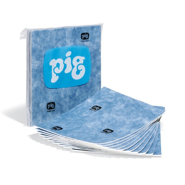 PIG® Wasserabsorbierende Saugmatten Quick Response Packs