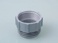 Gewindeadapter PP, außen/innen, US Fassgewinde - 2" BSP, silber Gewindeadapter PP, außen/innen, US Fassgewinde - 2" BSP, silber