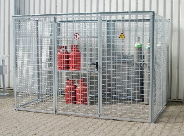 Bauer Gasflaschen-Container Typ GFC-M5