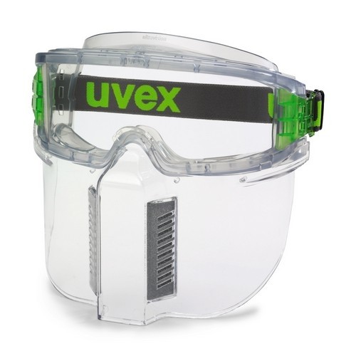 uvex Mundschutz 9301317 für ultravision Vollsichtbrille mit PC-Scheibe, unbeschichtet