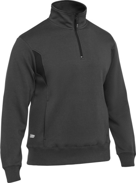 Bisley Fleece 1/4 Zip Sweater Rawson Two-Tone