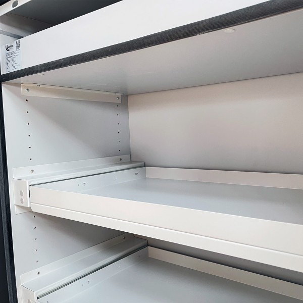 Gefahrstoffschrank 90 Minuten, FireCab 600 mm, Vollauszug, EN 14470-1