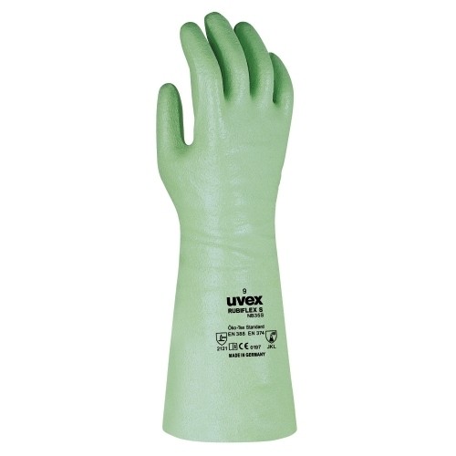 Chemikalienschutz-Handschuhe rubiflex S NB35S