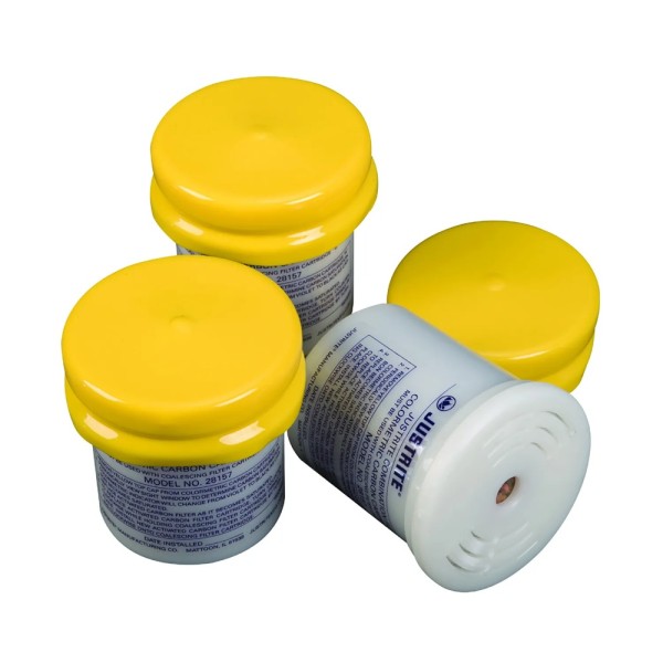 Justrite Ersatzfilter für Koaleszenz Kohlefilter, 3-er Pack