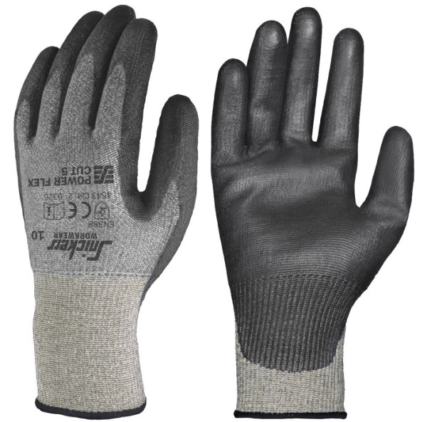 Snickers Workwear 9326 Power Flex Cut 5 Handschuhe
