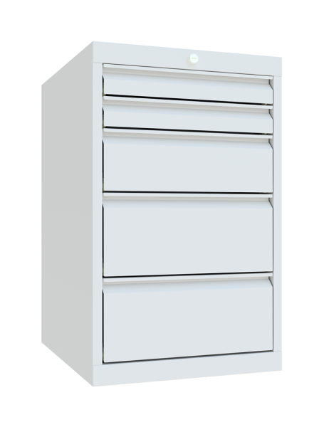 Pavoy Schubladenschrank Basic 715 x 600 x 800 mm, 5 Schubladen