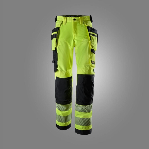 Snickers Workwear 6732 High-Vis Warnschutz-Arbeitshose für Damen