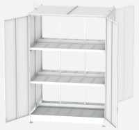 Bauer Regalcontainer Typ CEN 29-3b mit Doppelflügeltor Bauer Regalcontainer Typ CEN 29-3b mit Doppelflügeltor