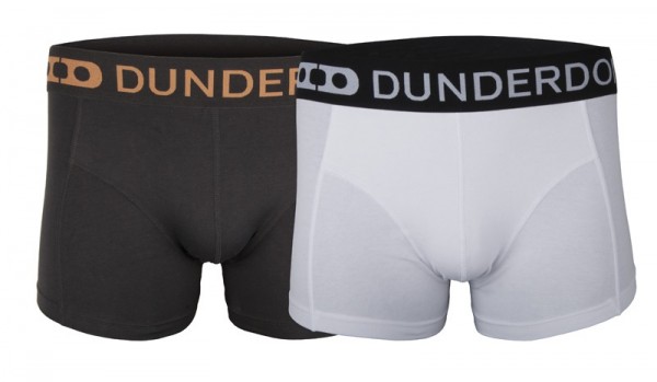 Dunderdon U1 Boxer Shorts mit Logo, 2-Pack