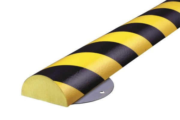 Knuffi® Wall Protection Kit Typ C+, gelb/schwarz, 1 m