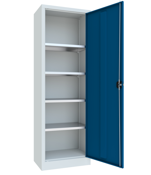 Pavoy Flügeltürenschrank mit Vollblechtür 640 x 400 x 1950 mm