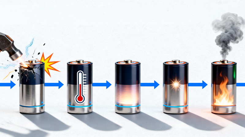 Thermal Runaway bei Lithium-Ionen-Batterien – Brandgefahr durch unkontrollierte Hitzeentwicklung