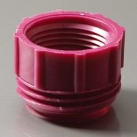 Gewindeadapter PP, außen/innen, Mauser - Tri-Sure, lila Gewindeadapter PP, außen/innen, Mauser - Tri-Sure, lila