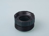 Gewindeadapter PP, außen/innen, 64 mm (BSI) - DIN 60, schwarz Gewindeadapter PP, außen/innen, 64 mm (BSI) - DIN 60, schwarz