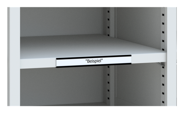 Pavoy Beschriftungsleiste aufsteckbar, 150 mm