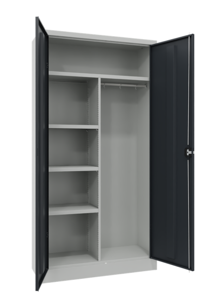 Pavoy Garderoben-Aktenschrank 1000 x 400 x 1950 mm