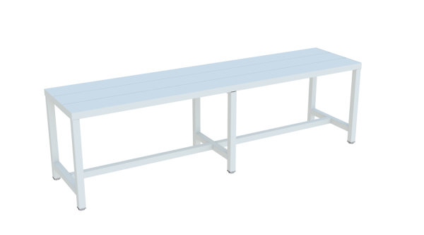 Pavoy Umkleidesitzbank 1500 mm, einseitig, ohne Schuhrost