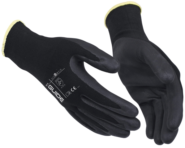 3 x Guide 582 Schutzhandschuhe aus nahtlos gestricktem Nylon-Garn mit Handschuhb 
