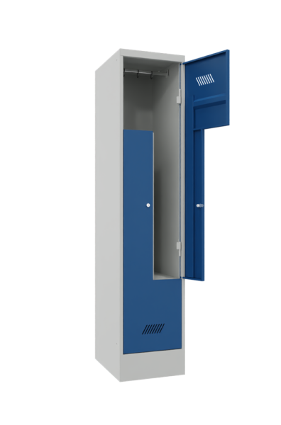 Pavoy Z-Kleiderschrank mit Sockel 400 x 500 x 1850 mm