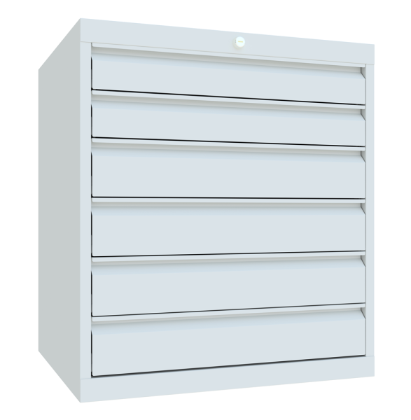 Pavoy Schubladenschrank Basic 1023 x 600 x 800 mm, 6 Schubladen