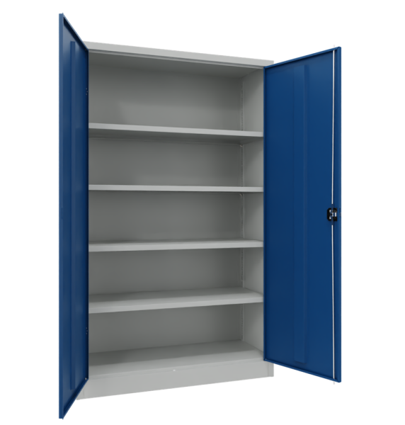 Pavoy Flügeltürenschrank mit Vollblechtüren 1200 x 400 x 1950 mm