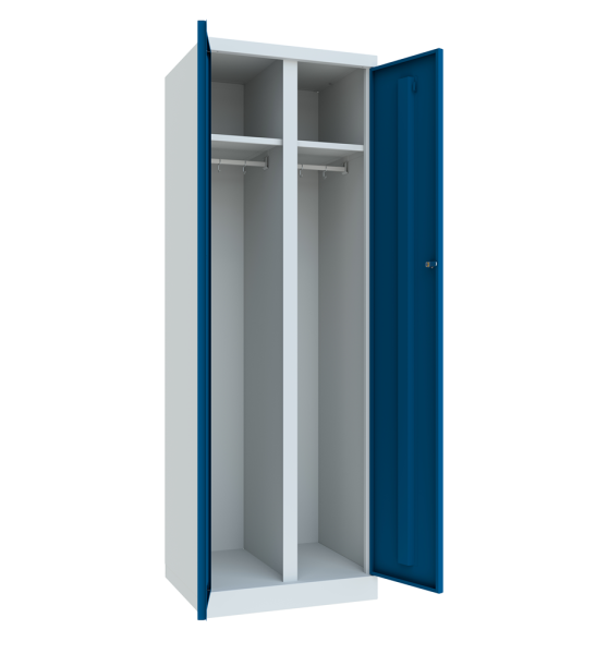 Pavoy Kleiderschrank mit aufschlagenden Türen 600 x 500 x 1800 mm