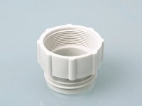 Gewindeadapter PP, aussen/innen, 61mm - 2" BSP, grau Gewindeadapter PP, aussen/innen, 61mm - 2" BSP, grau