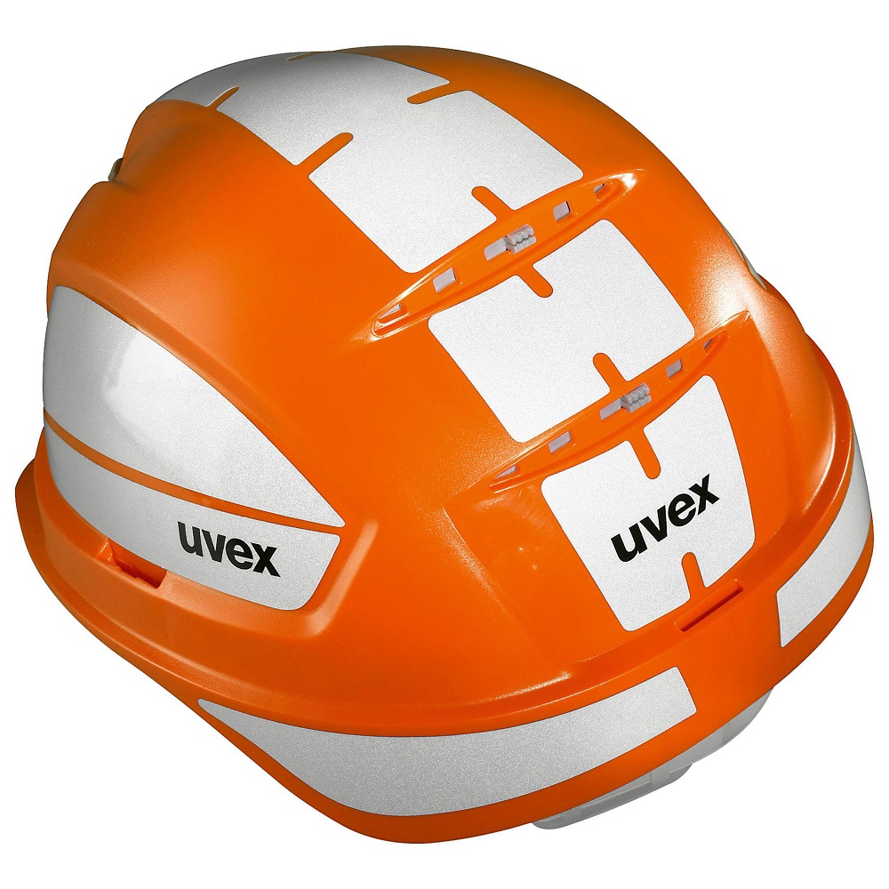 uvex pheos IES Bauhelm - Robuster Schutzhelm für Bau & Industrie