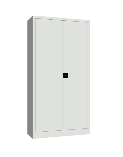 Pavoy Werkzeugschrank 1000 x 500 x 1950 mm, 2 Böden, 2 Ausziehböden, 2 Schubladen