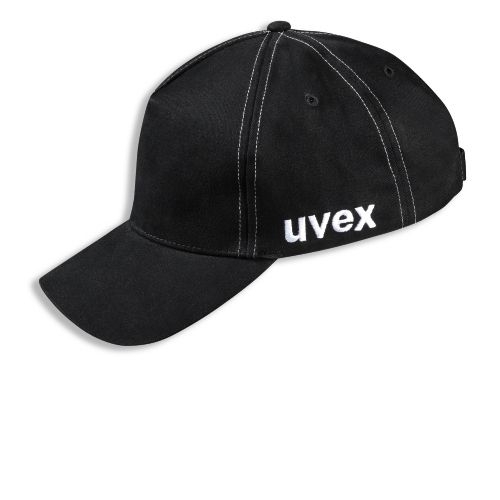 uvex-kopfschutz-textilkappe-baseball-cap-mit-langem-schirm-schwarz-adesatos