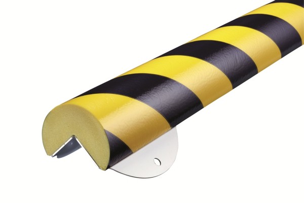 Knuffi® Wall Protection Kit Typ A+, gelb/schwarz, 1 m
