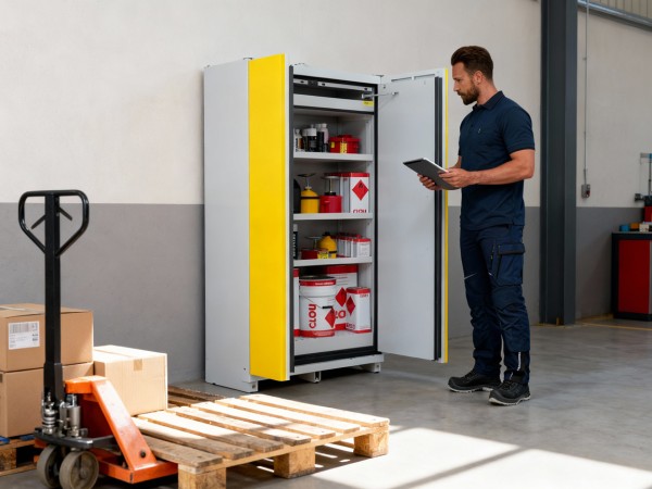 servicetechniker-pruefung-sicherheitsschrank